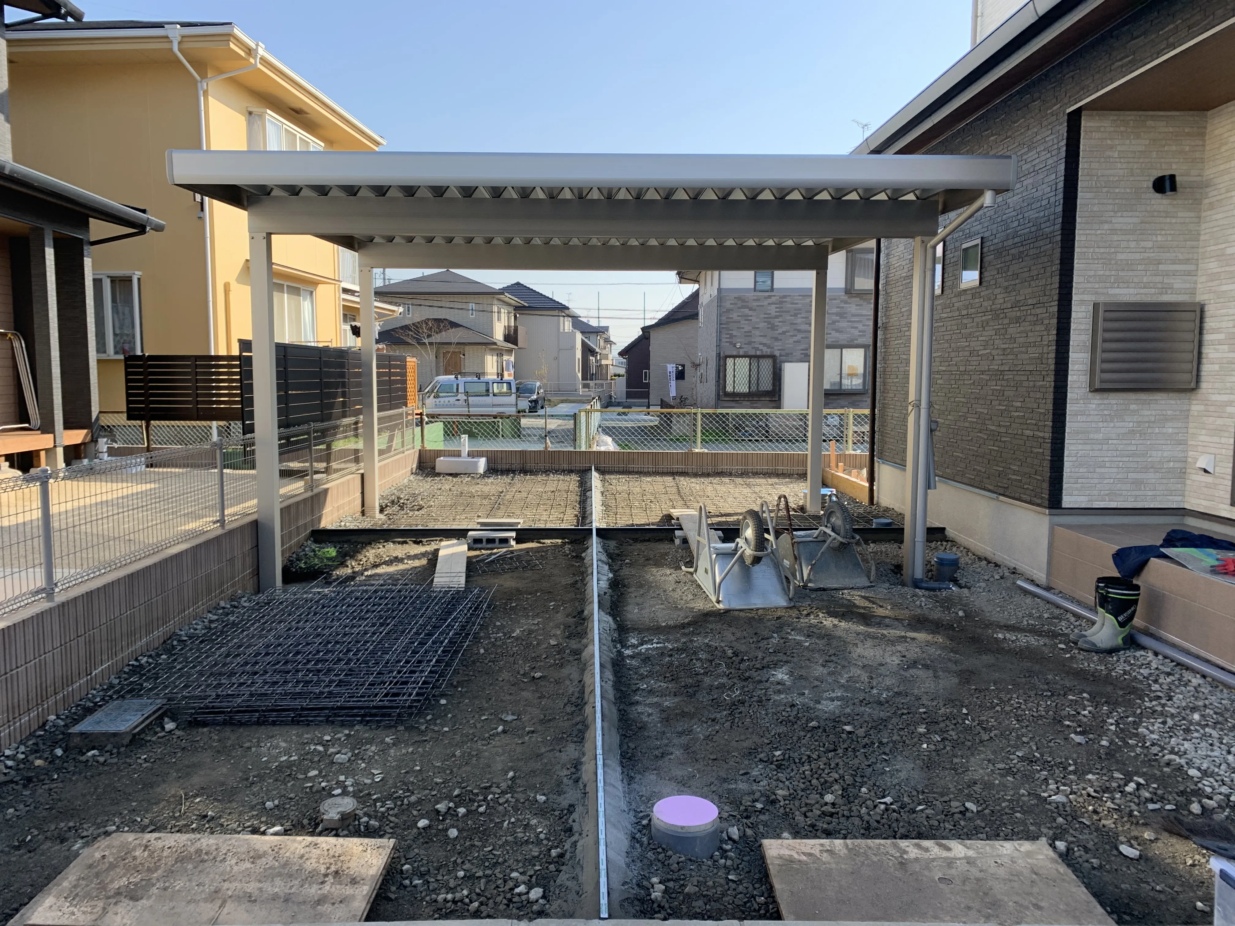駐車場新設工事
