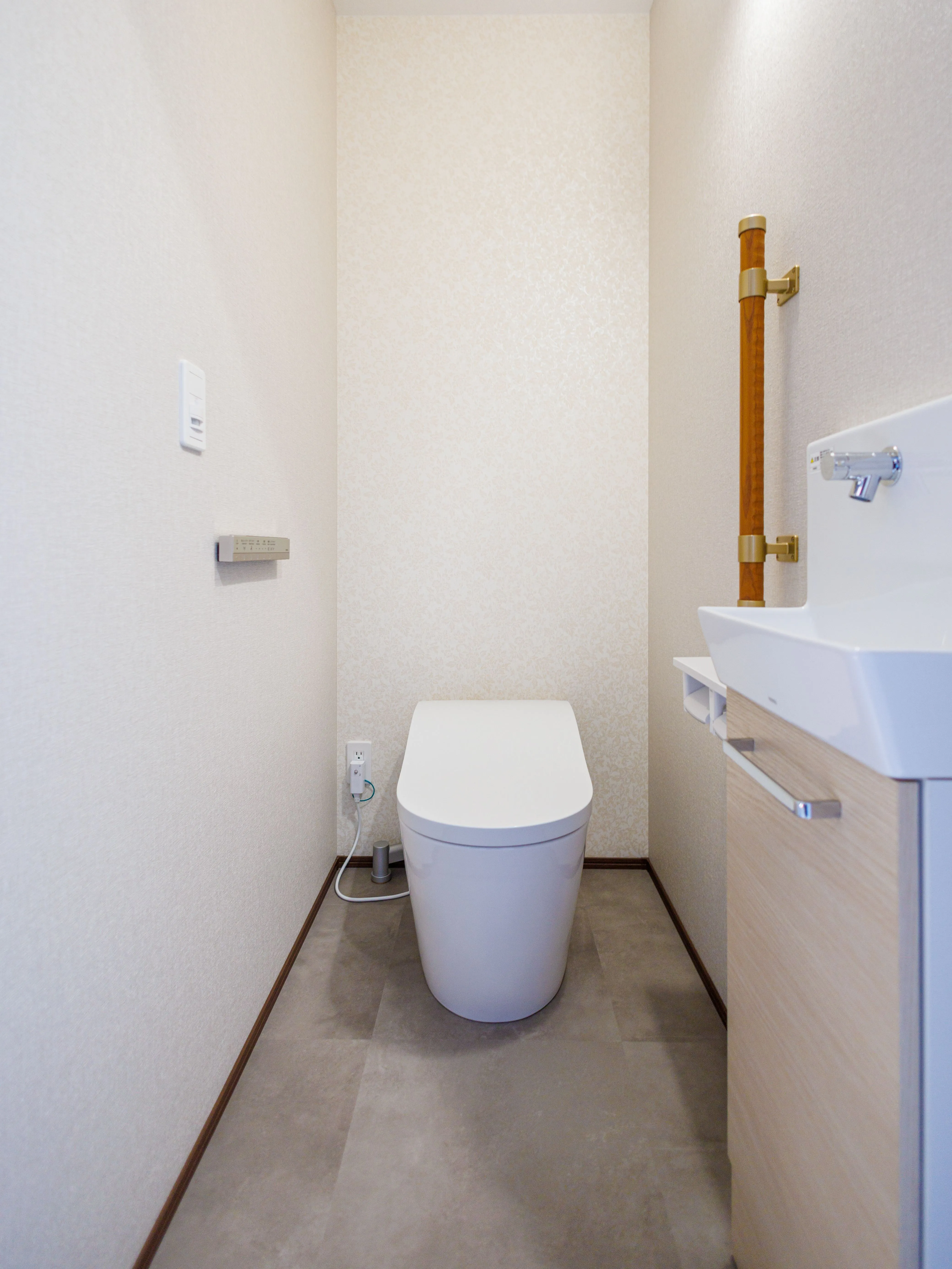 新築工事~トイレ・洗面・ランドリールーム~