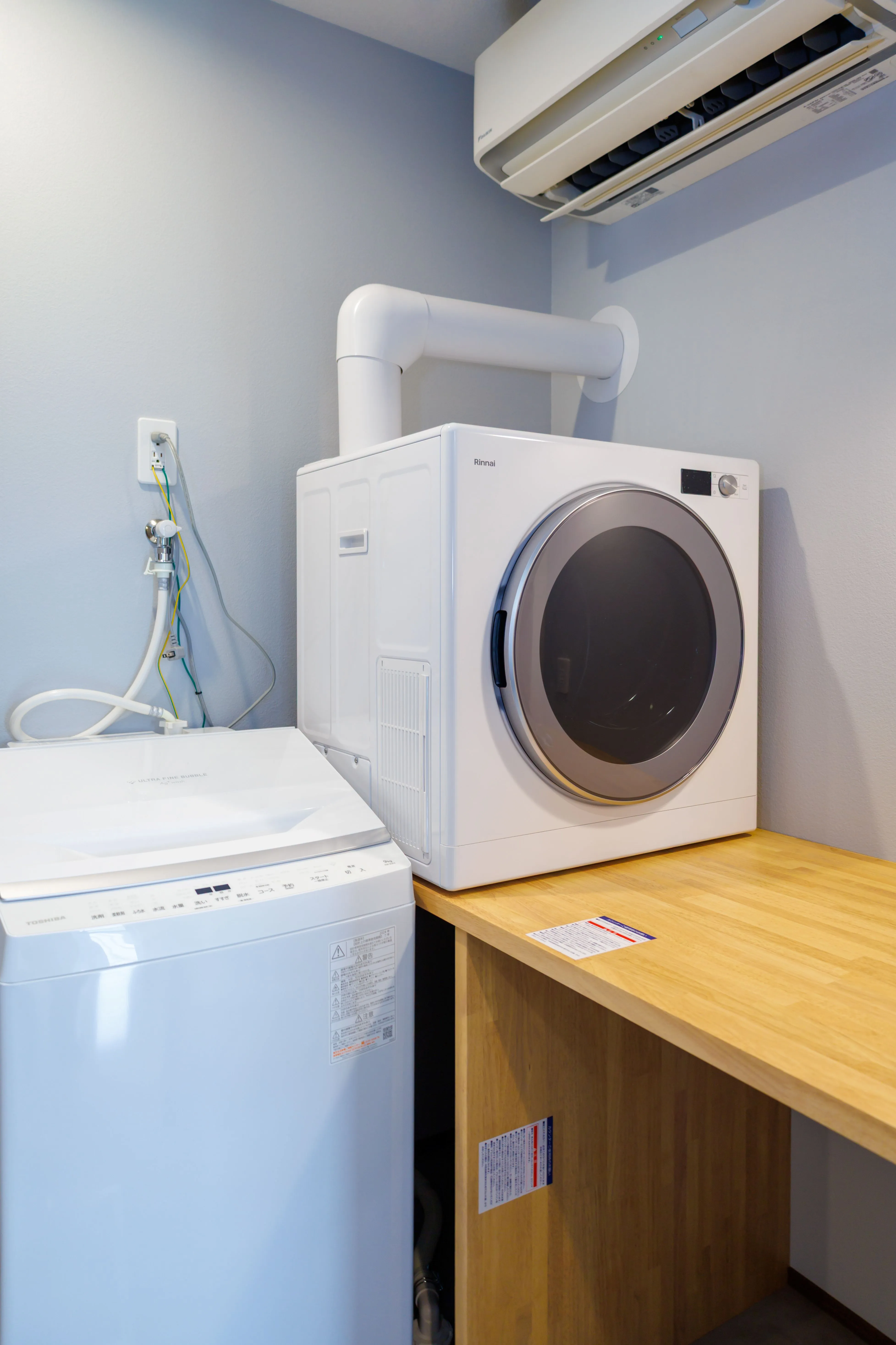 新築工事~トイレ・洗面・ランドリールーム~